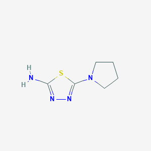 5-pyrrolidin-1-yl-1,3,4-thiadiazol-2-amineͼƬ