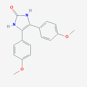 4,5-Bis(4-methoxyphenyl)-1,3-dihydroimidazol-2-oneͼƬ