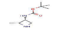 tert-butylN-[(2R,3R)-2-methylazetidin-3-yl]carbamateͼƬ