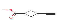 methyl3-ethynylcyclobutane-1-carboxylateͼƬ