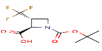 (2R,3R)-1-tert-butoxycarbonyl-3-(trifluoromethyl)azetidine-2-carboxylicacidͼƬ