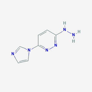 3-hydrazinyl-6-(1H-imidazol-1-yl)pyridazineͼƬ