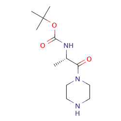 tert-butylN-[(2S)-1-oxo-1-(piperazin-1-yl)propan-2-yl]carbamateͼƬ