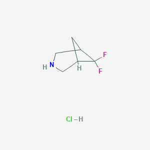 6,6-difluoro-3-azabicyclo[3,1,1]heptanehydrochloride图片