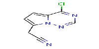 2-{4-chloropyrrolo[2,1-f][1,2,4]triazin-7-yl}acetonitrileͼƬ