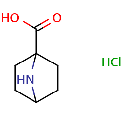 7-azabicyclo[2,2,1]heptane-1-carboxylicacidhydrochloride图片