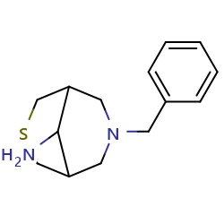 7-benzyl-3-thia-7-azabicyclo[3,3,1]nonan-9-amine图片