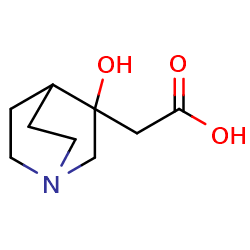 2-{3-hydroxy-1-azabicyclo[2,2,2]octan-3-yl}aceticacidͼƬ