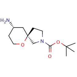 racemic-(5R,9S)-tert-butyl9-amino-6-oa-2-azaspiro[4,5]decane-2-carboxylateͼƬ