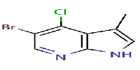 5-bromo-4-chloro-3-methyl-1H-pyrrolo[2,3-b]pyridineͼƬ