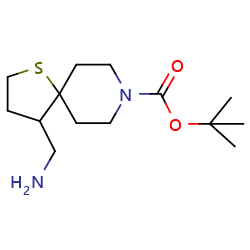 tert-butyl4-(aminomethyl)-1-thia-8-azaspiro[4,5]decane-8-carboxylateͼƬ