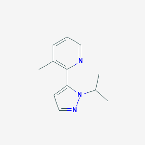 2-(2-Isopropylpyrazol-3-yl)-3-methylpyridineͼƬ