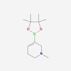 1-Methyl-5-(4,4,5,5-tetramethyl-1,3,2-dioxaborolan-2-yl)-1,2,3,6-tetrahydropyridineͼƬ