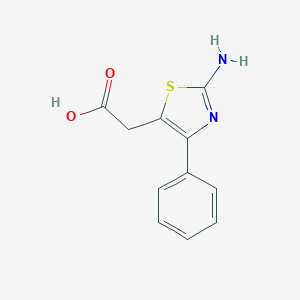 (2-Amino-4-phenyl-1,3-thiazol-5-yl)acetic acidͼƬ