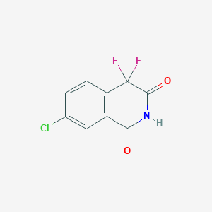 7-Chloro-4,4-Difluoroisoquinoline-1,3(2h,4h)-DioneͼƬ