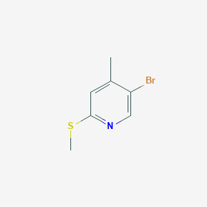 5-Bromo-4-methyl-2-(methylthio)pyridineͼƬ