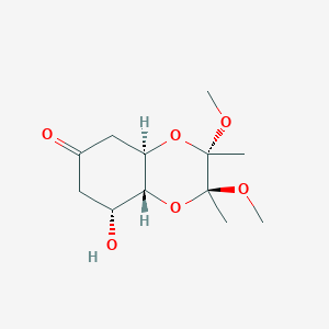 (2S,3S,4aR,8R,8aR)-Hexahydro-8-hydroxy-2,3-dimethoxy-2,3-dimethyl-1,4-benzodioxin-6(5H)-oneͼƬ