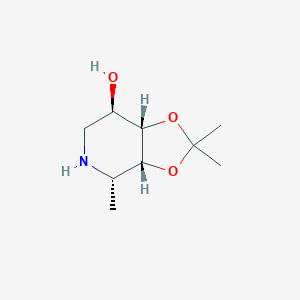 (3aR,4S,7R,7aS)-Hexahydro-2,2,4-trimethyl-1,3-dioxolo[4,5-c]pyridin-7-olͼƬ