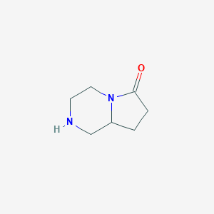 Hexahydro-pyrrolo[1,2-a]pyrazin-6-oneͼƬ