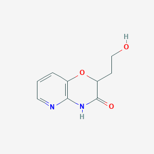 2-(2-Hydroxyethyl)-2H-pyrido[3,2-B][1,4]oxazin-3(4H)-one图片