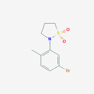 2-(5-Bromo-2-methylphenyl)-1,2-thiazolidine-1,1-dioneͼƬ