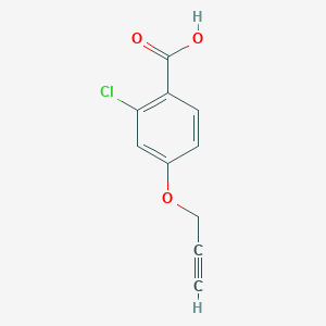 2-Chloro-4-(prop-2-yn-1-yloxy)benzoic acidͼƬ