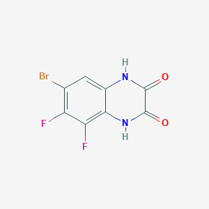 7-Bromo-5,6-difluoro-1,4-dihydroquinoxaline-2,3-dioneͼƬ