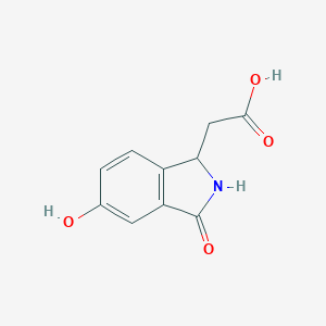 (5-Hydroxy-3-oxo-2,3-dihydro-1H-isoindol-1-yl)-acetic acidͼƬ