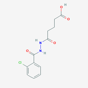 5-[N'-(2-Chloro-benzoyl)-hydrazino]-5-oxo-pentanoic acidͼƬ