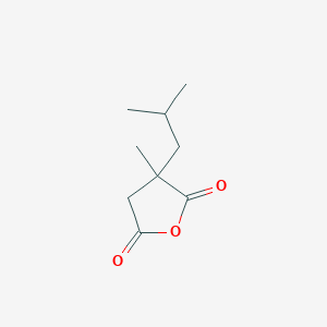 3-Methyl-3-(2-methylpropyl)oxolane-2,5-dioneͼƬ