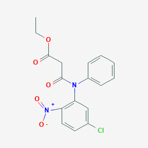 5'-Chloro-2'-nitro-N-phenyl-malonanilic Acid Ethyl EsterͼƬ