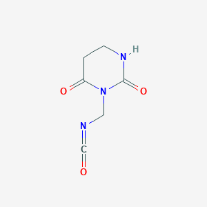 3-(isocyanatomethyl)-1,3-diazinane-2,4-dioneͼƬ