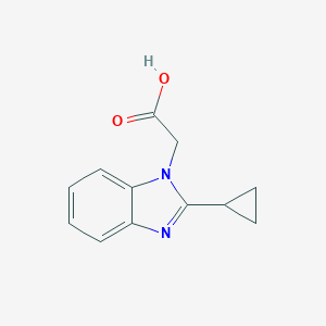 (2-cyclopropyl-1H-benzimidazol-1-yl)acetic acidͼƬ