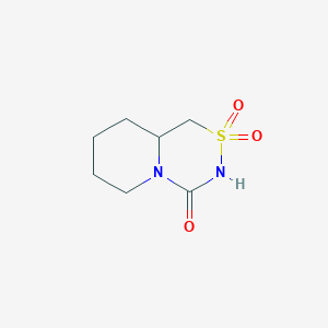 octahydro-2lambda6-pyrido[1,2-d][1,2,4]thiadiazine-2,2,4-trioneͼƬ