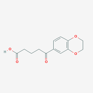 5-[3,4-(Ethylenedioxy)phenyl]-5-oxovaleric acidͼƬ