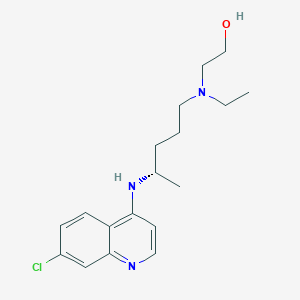 2-[[(4S)-4-[(7-chloro-4-quinolinyl)amino]pentyl]ethylamino]-ethanolͼƬ