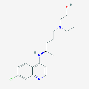 2-[[(4R)-4-[(7-chloro-4-quinolinyl)amino]pentyl]ethylamino]-ethanolͼƬ