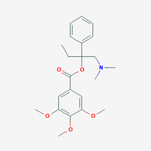 1-(Dimethylamino)-2-phenyl-2-butanyl 3,4,5-trimethoxybenzoateͼƬ