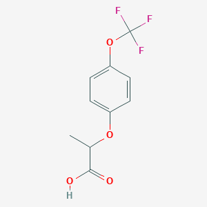 Dl-2-[4-(Trifluoromethoxy)Phenoxy]Propionic AcidͼƬ