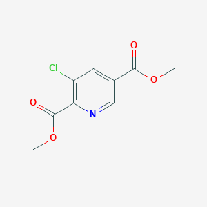 Dimethyl 3-chloropyridine-2,5-dicarboxylate图片