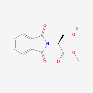 (S)-2-(1,3-Dioxo-1,3-dihydro-isoindol-2-yl)-3-hydroxy-propionic Acid methyl esterͼƬ