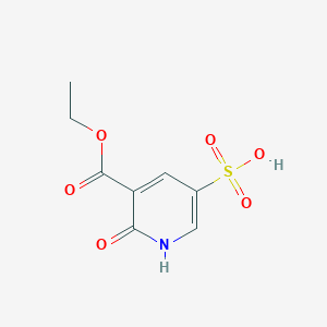 5-(Ethoxycarbonyl)-6-Hydroxy-3-Pyridinesulfonic AcidͼƬ