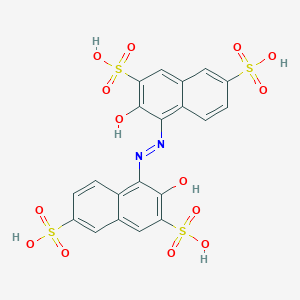 2,2'-Dihydroxy-1,1'-azonaphthalene-3,3',6,6'-tetrasulfonic Acid图片