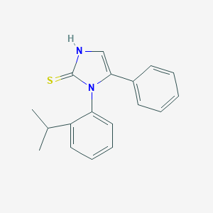 5-Phenyl-1-[2-(propan-2-yl)phenyl]-1H-imidazole-2-thiolͼƬ