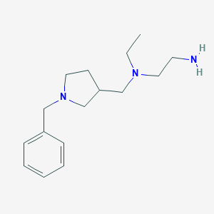 N*1*-(1-Benzyl-pyrrolidin-3-ylmethyl)-N*1*-ethyl-ethane-1,2-diamineͼƬ