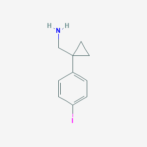 1-(4-碘苯基)环丙烷甲胺图片