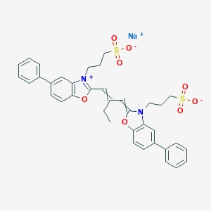 3,3'-Bis(3-sulfopropyl)-5,5'-diphenyl-9-ethyloxacarbocyanine Betaine Sodium SaltͼƬ