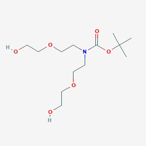 tert-butyl bis(2-(2-hydroxyethoxy)ethyl)carbamateͼƬ