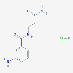 3-[(3-aminophenyl)formamido]propanamide hydrochlorideͼƬ