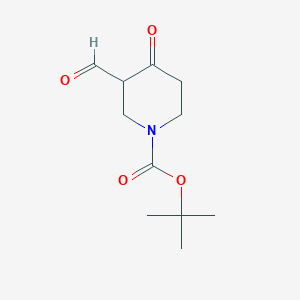 tert-Butyl 3-Formyl-4-oxopiperidine-1-carboxylateͼƬ